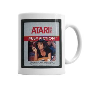Baskı Dükkanı KB6669 Pulp Fiction Game Atari Porselen Kupa Bardak
