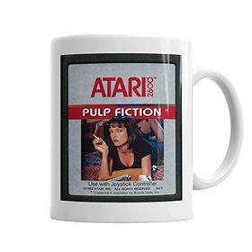 Baskı Dükkanı KB6669 Pulp Fiction Game Atari Porselen Kupa Bardak