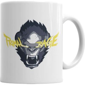 Baskı Dükkanı KB6676 Primal Rage Porselen Kupa Bardak