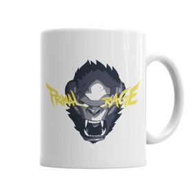 Baskı Dükkanı KB6676 Primal Rage Porselen Kupa Bardak