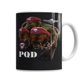 Baskı Dükkanı KB6677 Pqd Cerbero Militar Porselen Kupa Bardak