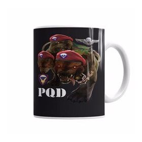 Baskı Dükkanı KB6677 Pqd Cerbero Militar Porselen Kupa Bardak