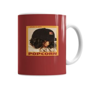 Baskı Dükkanı KB6686 Popcorn Porselen Kupa Bardak