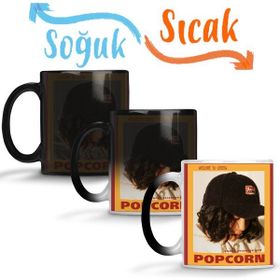 Baskı Dükkanı KB6686 Popcorn Porselen Kupa Bardak