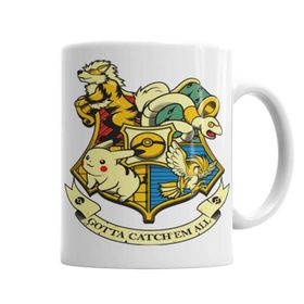 Baskı Dükkanı KB6688 Pokemon Gotta Catch Them All Porselen Kupa Bardak