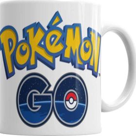 Baskı Dükkanı KB6689 Pokemon Go Reide Porselen Kupa Bardak