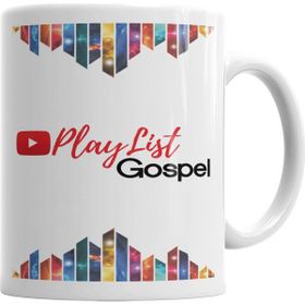 Baskı Dükkanı KB6698 Playlist Gospel 1 Porselen Kupa Bardak
