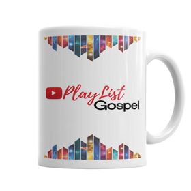 Baskı Dükkanı KB6698 Playlist Gospel 1 Porselen Kupa Bardak