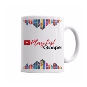 Baskı Dükkanı KB6698 Playlist Gospel 1 Porselen Kupa Bardak