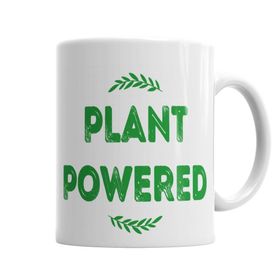 Baskı Dükkanı KB6700 Plant Powered Porselen Kupa Bardak