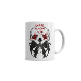 Baskı Dükkanı KB6716 Skullcrab Porselen Kupa Bardak