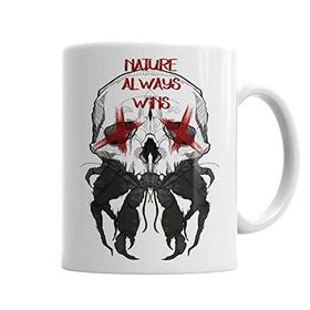 Baskı Dükkanı KB6716 Skullcrab Porselen Kupa Bardak