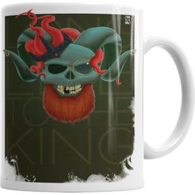 Baskı Dükkanı KB6717 Skull Litch Branca Porselen Kupa Bardak