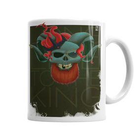 Baskı Dükkanı KB6717 Skull Litch Branca Porselen Kupa Bardak