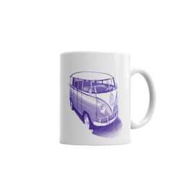 Baskı Dükkanı KB6724 Sketch Kombi Porselen Kupa Bardak