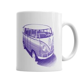 Baskı Dükkanı KB6724 Sketch Kombi Porselen Kupa Bardak