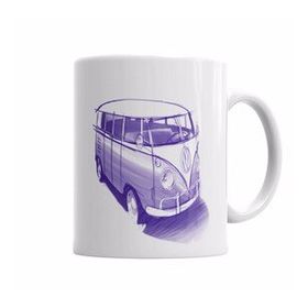 Baskı Dükkanı KB6724 Sketch Kombi Porselen Kupa Bardak