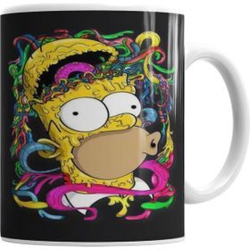 Baskı Dükkanı KB6733 Simpsons Porselen Kupa Bardak