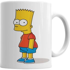 Baskı Dükkanı KB6733 Simpsons Porselen Kupa Bardak