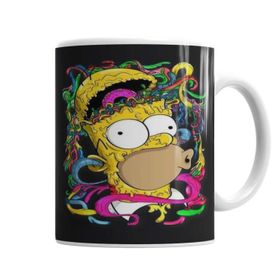 Baskı Dükkanı KB6733 Simpsons Porselen Kupa Bardak