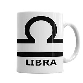 Baskı Dükkanı KB6740 Signo Libra Porselen Kupa Bardak