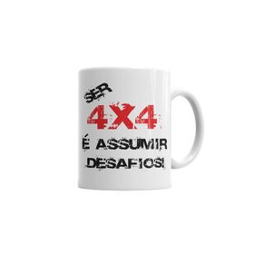 Baskı Dükkanı KB6753 Ser 4x4 Assumir Desafios Porselen Kupa Bardak