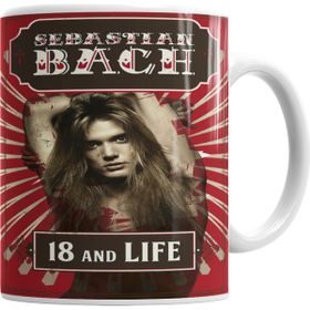 Baskı Dükkanı KB6757 Sebastian Bach 18 And Life Porselen Kupa Bardak