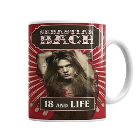 Baskı Dükkanı KB6757 Sebastian Bach 18 And Life Porselen Kupa Bardak