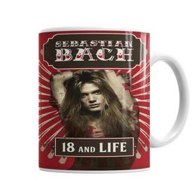 Baskı Dükkanı KB6757 Sebastian Bach 18 And Life Porselen Kupa Bardak