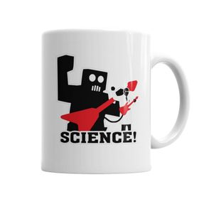 Baskı Dükkanı KB6758 Science Robo Rock Porselen Kupa Bardak