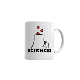 Baskı Dükkanı KB6760 Science Energia Nuclear Porselen Kupa Bardak