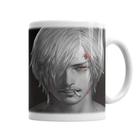 Baskı Dükkanı KB6766 Sanji Porselen Kupa Bardak