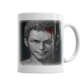 Baskı Dükkanı KB6781 Roronoa Zoro Real Life Porselen Kupa Bardak