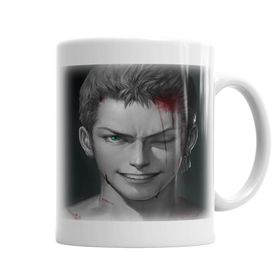Baskı Dükkanı KB6781 Roronoa Zoro Real Life Porselen Kupa Bardak