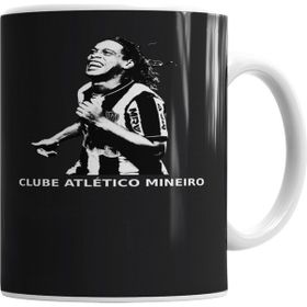 Baskı Dükkanı KB6784 Ronaldinho No Galo Porselen Kupa Bardak