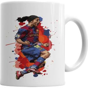 Baskı Dükkanı KB6785 Ronaldinho Gaucho Porselen Kupa Bardak