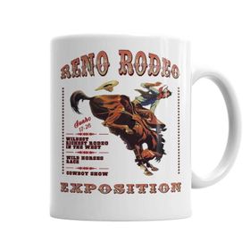 Baskı Dükkanı KB6787 Rodeo Reno Porselen Kupa Bardak