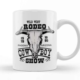 Baskı Dükkanı KB6788 Rodeo Phoenix Arizona Porselen Kupa Bardak