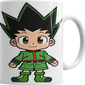 Baskı Dükkanı KB679 Hunter X Hunter Gon Porselen Kupa Bardak