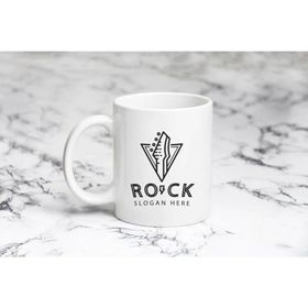 Baskı Dükkanı KB6794 Rock Müzik Gitar Porselen Kupa Bardak