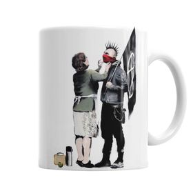 Baskı Dükkanı KB68 Anarchy Love Porselen Kupa Bardak
