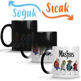 Baskı Dükkanı KB6802 The Masters Porselen Kupa Bardak