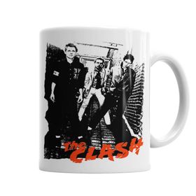 Baskı Dükkanı KB6803 The Clash Porselen Kupa Bardak
