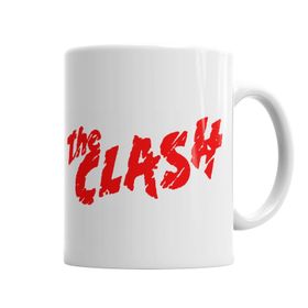 Baskı Dükkanı KB6803 The Clash Porselen Kupa Bardak