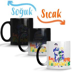 Baskı Dükkanı KB681 Hunter X Hunter Gon Killua Anime Porselen Kupa Bardak