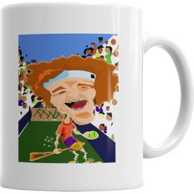 Baskı Dükkanı KB6811 Tennis Tenis Porselen Kupa Bardak