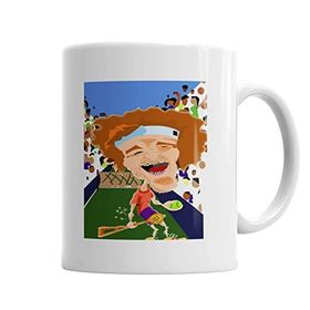 Baskı Dükkanı KB6811 Tennis Tenis Porselen Kupa Bardak