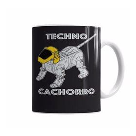 Baskı Dükkanı KB6815 Techno Cachorro Porselen Kupa Bardak