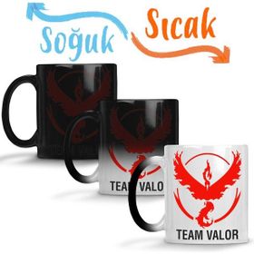 Baskı Dükkanı KB6818 Team Valor Porselen Kupa Bardak