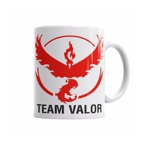 Baskı Dükkanı KB6818 Team Valor Porselen Kupa Bardak